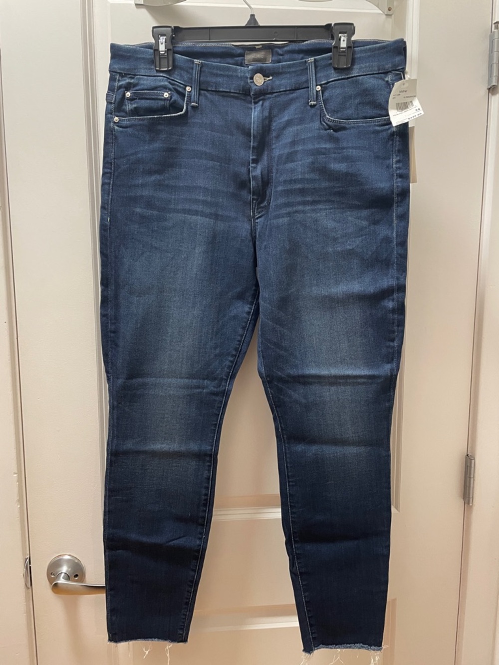 MOTHER Men’s Slim Dark Indigo Jeans